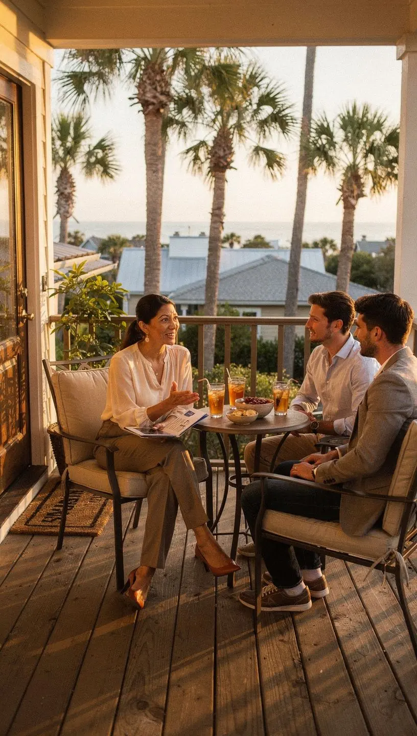 Zewnętrzny widok nowoczesnego domu do wynajęcia w spokojnej okolicy.