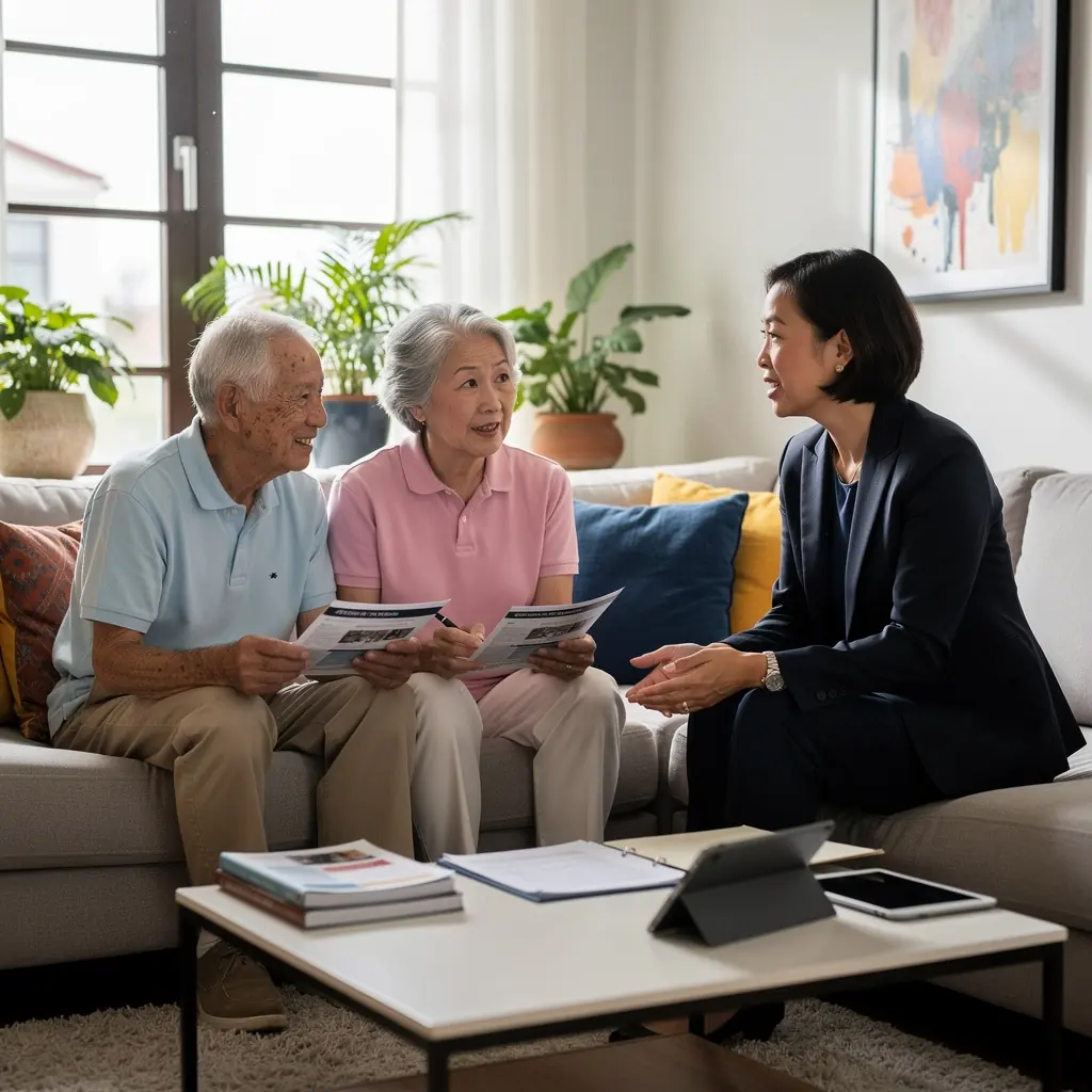 Wnętrze nowoczesnego mieszkania z jasnym salonem i balkonem.